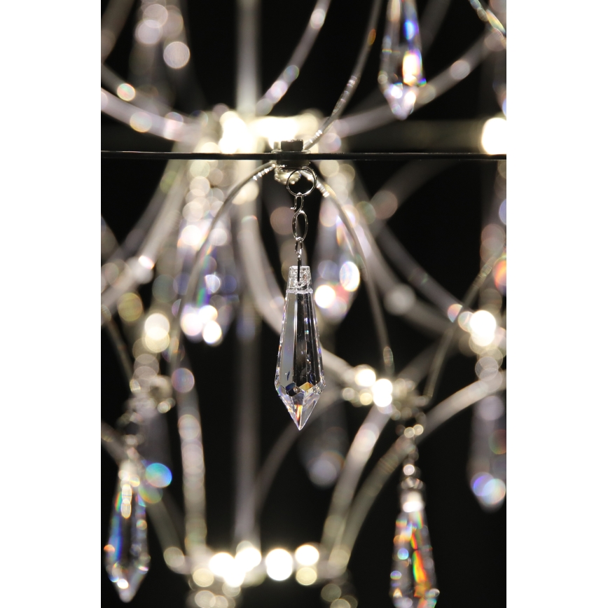Markslöjd 108869 - LED Lampadario di cristallo dimmerabile a filo EFESOS LED/14W/230V diametro 60 cm