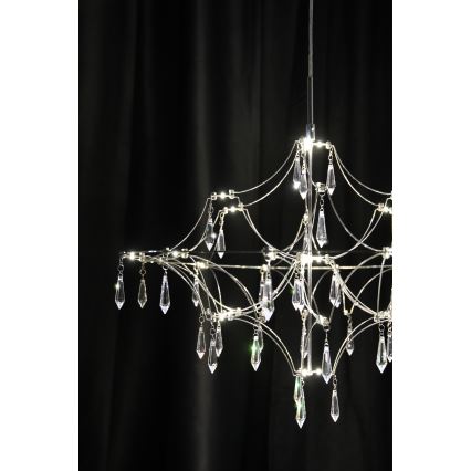 Markslöjd 108869 - LED Lampadario di cristallo dimmerabile a filo EFESOS LED/14W/230V diametro 60 cm