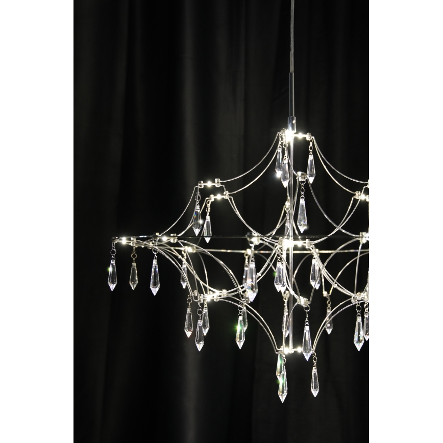 Markslöjd 108869 - LED Lampadario di cristallo dimmerabile a filo EFESOS LED/14W/230V diametro 60 cm
