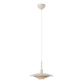 Markslöjd 108875 - Lampada a sospensione con cavo PINY 1xE27/60W/230V Ø 35 cm beige