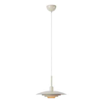 Markslöjd 108875 - Lampada a sospensione con cavo PINY 1xE27/60W/230V Ø 35 cm beige
