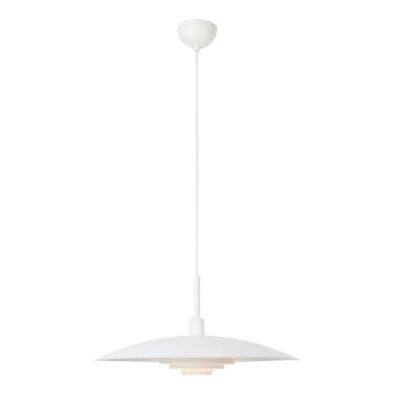 Markslöjd 108876 - Lampadario a sospensione su cavo PINY 1xE27/60W/230V diam. 57 cm bianco