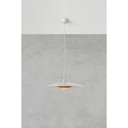 Markslöjd 108877 - Lampadario a sospensione su cavo PINY 1xE27/60W/230V Ø 57 cm beige