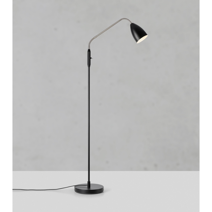 Markslöjd 108886 - Lampada da terra LED dimmerabile PATRO LED/4,9W/230V CRI 90 nera