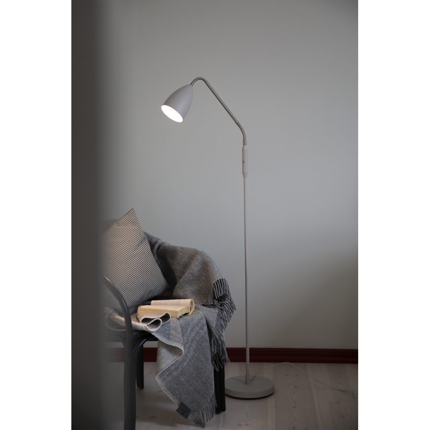 Markslöjd 108887 - Lampada a piantana dimmerabile a LED PATRO LED/4,9W/230V CRI 90 beige