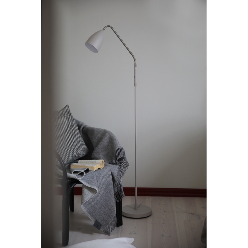 Markslöjd 108887 - Lampada a piantana dimmerabile a LED PATRO LED/4,9W/230V CRI 90 beige