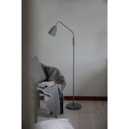Markslöjd 108888 - Lampada da terra dimmerabile PATRO LED/4,9W/230V CRI 90 grigia