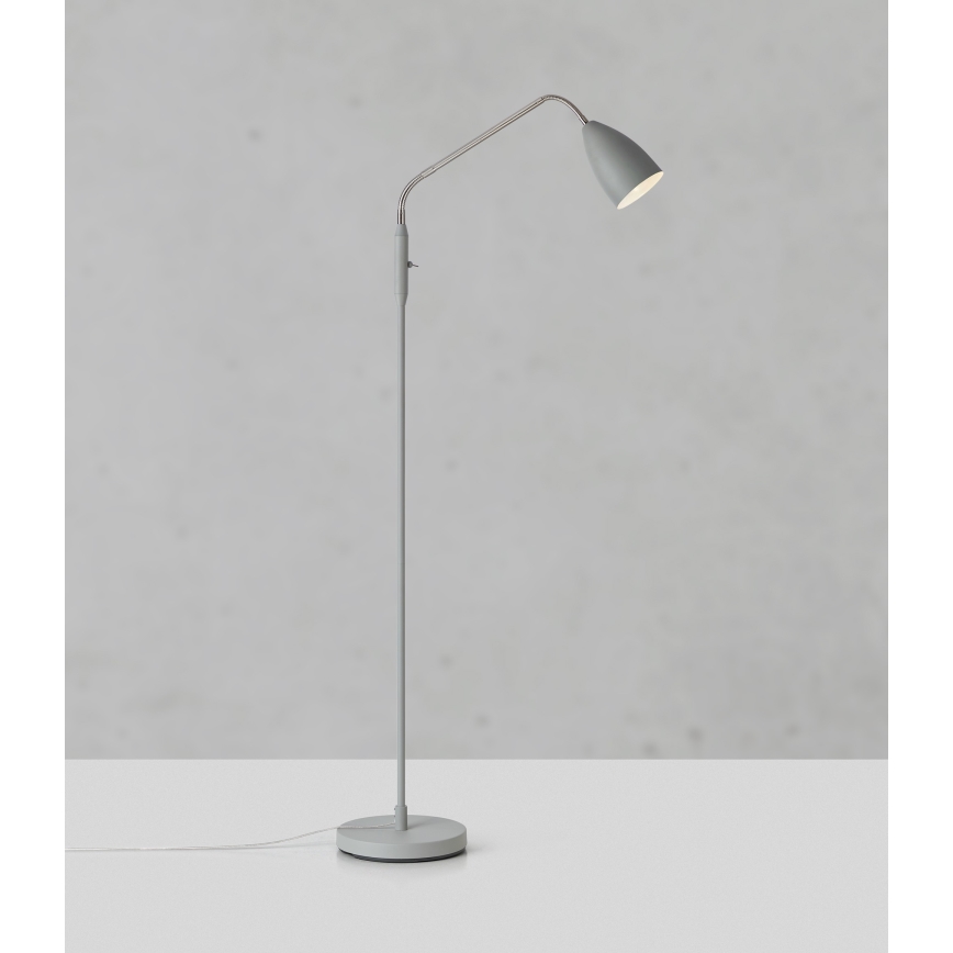 Markslöjd 108888 - Lampada da terra dimmerabile PATRO LED/4,9W/230V CRI 90 grigia