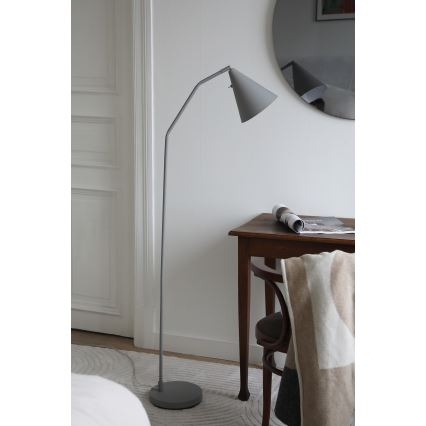 Markslöjd 108891 - Lampada da terra dimmerabile a LED FUNIL LED/4,9W/230V CRI 90 grigio