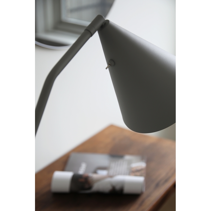 Markslöjd 108891 - Lampada da terra dimmerabile a LED FUNIL LED/4,9W/230V CRI 90 grigio