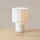 Markslöjd 108895 - Lampada da tavolo CATIS 1xE27/60W/230V 32 cm bianca