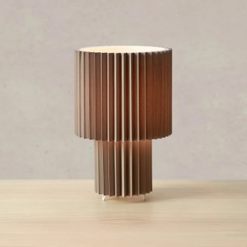 Markslöjd 108896 - Lampada da tavolo CATIS 1xE27/60W/230V 32 cm grigia