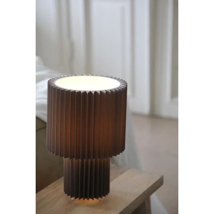 Markslöjd 108896 - Lampada da tavolo CATIS 1xE27/60W/230V 32 cm grigia