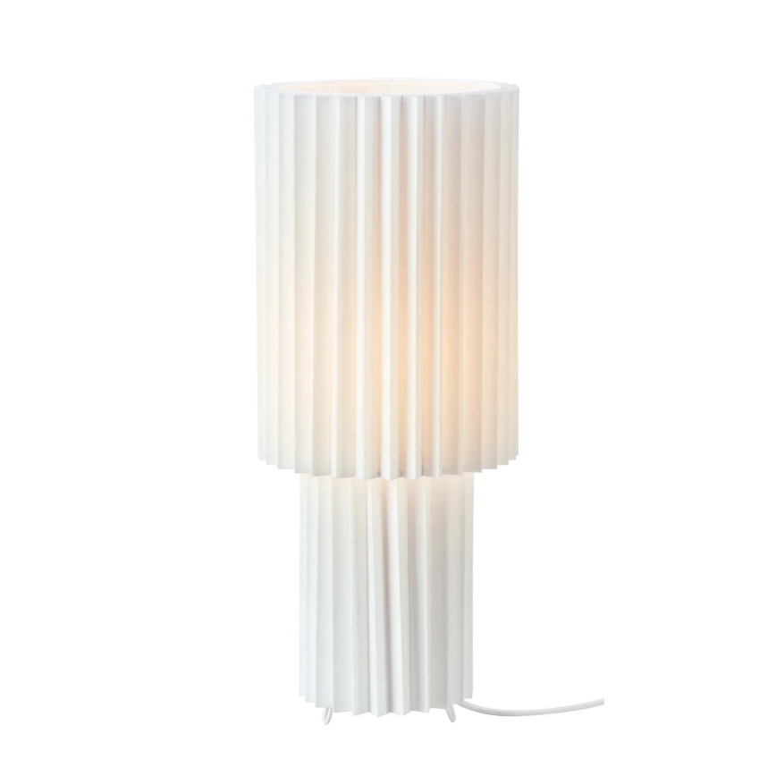 Markslöjd 108897 - Lampada da tavolo CATIS 1xE27/60W/230V 45 cm bianca