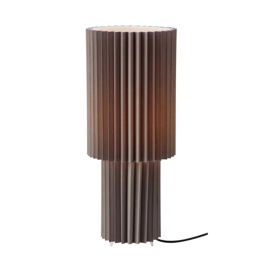 Markslöjd 108898 - Lampada da tavolo CATIS 1xE27/60W/230V 45 cm grigia