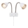 Markslöjd 108900 - Faretto da parete CIRO 2xGU10/7W/230V bianco