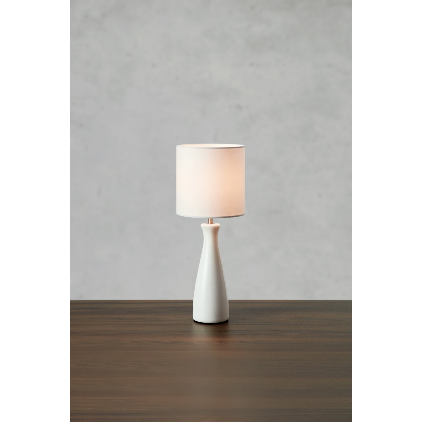 Markslöjd 108904 - Lampada da tavolo BIRILLO 1xE14/60W/230V bianca