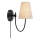 Markslöjd 108907 - Applique da parete AMAR 1xE14/40W/230V beige/nero