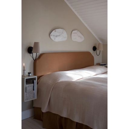 Markslöjd 108907 - Applique da parete AMAR 1xE14/40W/230V beige/nero