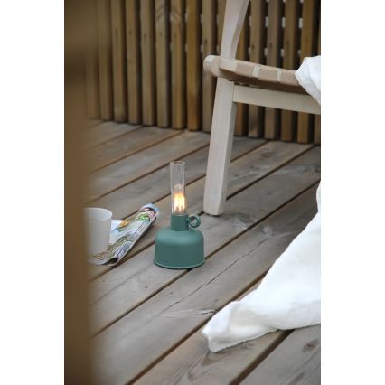 Markslöjd 108920 - LED Dimmerabile per esterni ricaricabile lampada da tavolo ASTRID LED/2W/1200 mAh IP44 verde