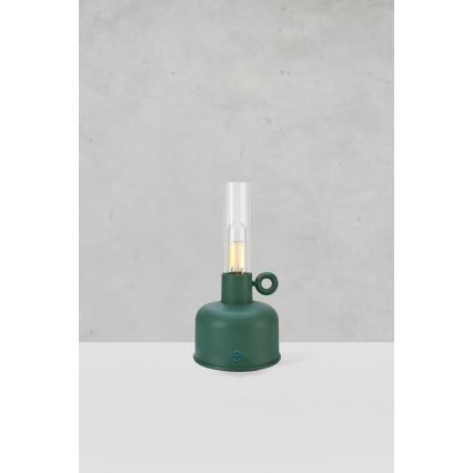 Markslöjd 108920 - LED Dimmerabile per esterni ricaricabile lampada da tavolo ASTRID LED/2W/1200 mAh IP44 verde