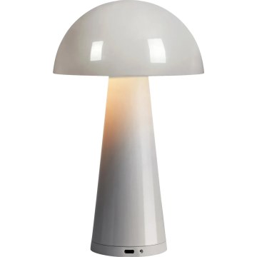 Markslöjd 108950 - Lampada da tavolo ricaricabile dimmerabile a LED FUNGI LED/1,5W/5V 2000 mAh IP44 grigia