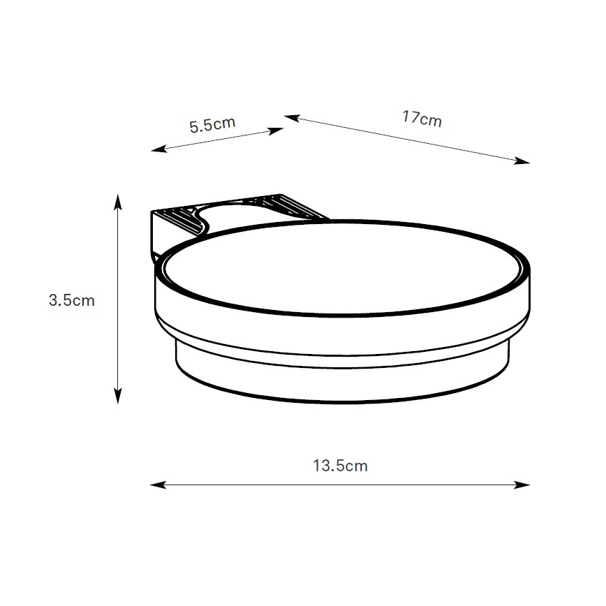 Markslöjd 108952 - Lampada da parete solare dimmerabile FRAME LED/2W/3,7V 4000 mAh IP44 nera