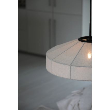 Markslöjd 108955 - Lampada a sospensione ALIA con cavo 1xE27/60W/230V Ø 57 cm crema/nero