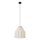 Markslöjd 108956 - Lampada a sospensione con cavo AIKO 1xE27/60W/230V Ø 37 cm crema/nera