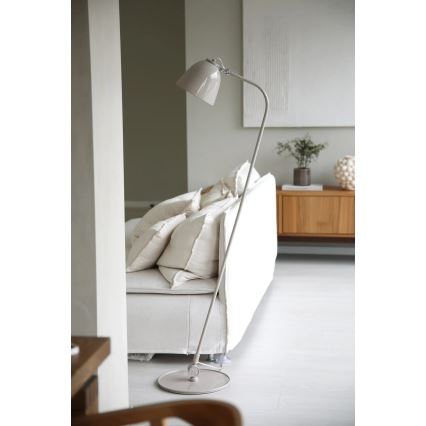 Markslöjd 108966 - Lampada da terra TILT 1xE27/60W/230V grigia