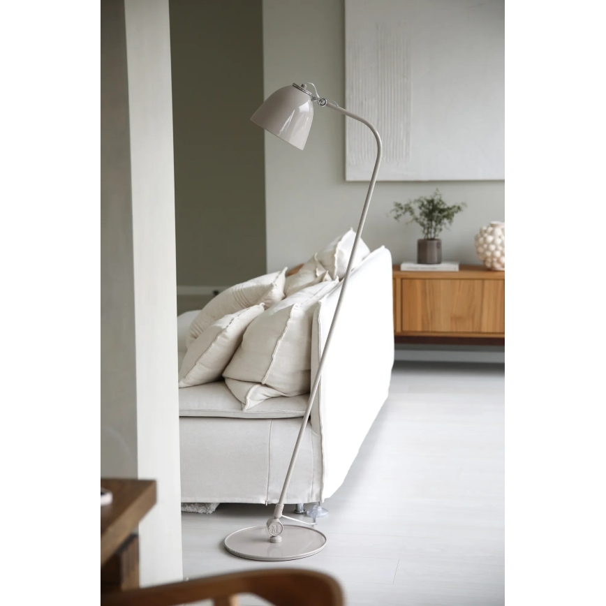 Markslöjd 108966 - Lampada da terra TILT 1xE27/60W/230V grigia
