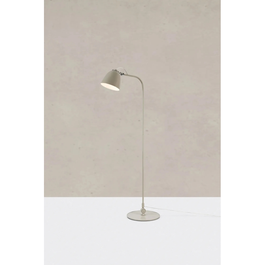Markslöjd 108966 - Lampada da terra TILT 1xE27/60W/230V grigia