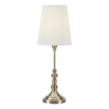 Markslöjd 108970 - Lampada da tavolo NOBLE 1xE14/40W/230V 66 cm bianco/ottone