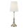 Markslöjd 108970 - Lampada da tavolo NOBLE 1xE14/40W/230V 66 cm bianco/ottone