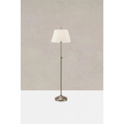 Markslöjd 108972 - Lampada da terra OXFORD 1xE14/40W/230V bianco/ottone