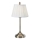 Markslöjd 108973 - Lampada da tavolo OXFORD 1xE14/40W/230V bianco/ottone