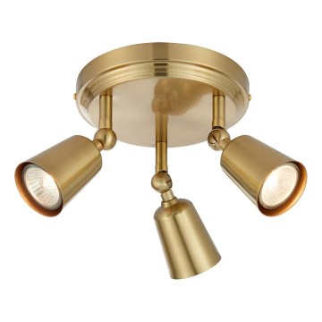 Markslöjd 108980 - Faretto TINY 3xGU10/7W/230V in ottone