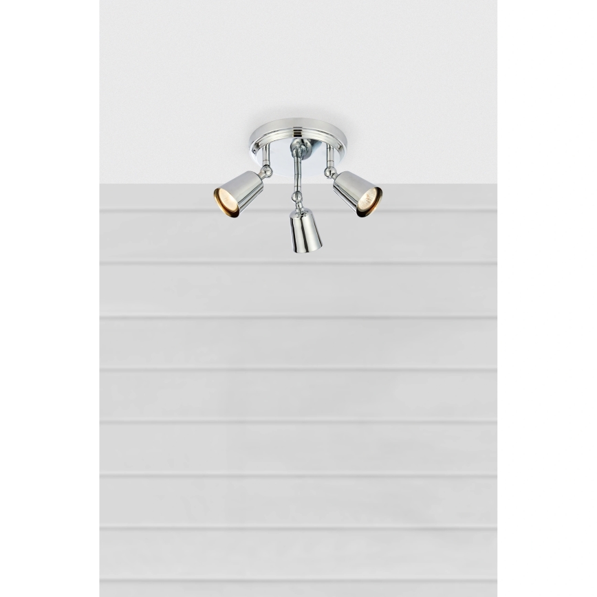 Markslöjd 108981 - Faretto TINY 3xGU10/7W/230V cromo lucido