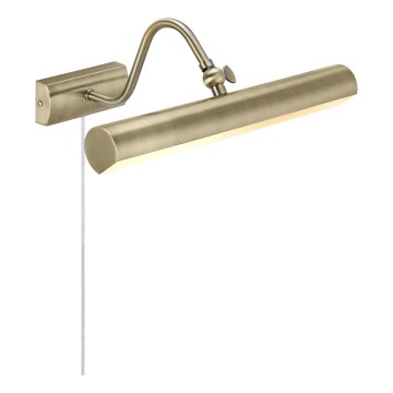Markslöjd 108982 - Lampada per quadri CIGLIA 2xE14/40W/230V ottone