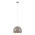 Markslöjd 108986 - Lampadario a sospensione con cavo POP 1xE27/40W/230V Ø 28 cm grigio