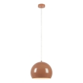 Markslöjd 108987 - Lampadario a cavo POP 1xE27/40W/230V Ø 28 cm marrone