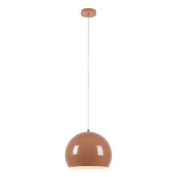 Markslöjd 108987 - Lampadario a cavo POP 1xE27/40W/230V Ø 28 cm marrone