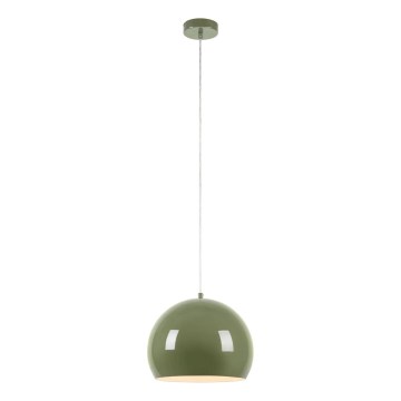 Markslöjd 108988 - Lampada a sospensione con cavo POP 1xE27/40W/230V Ø 28 cm verde