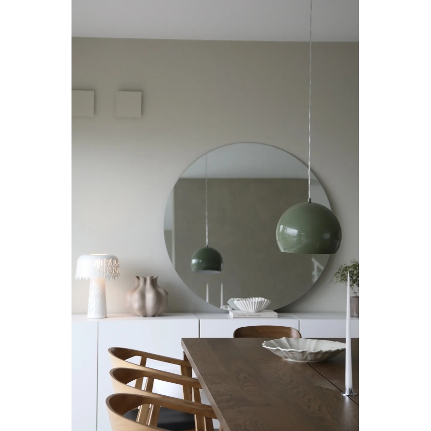 Markslöjd 108988 - Lampada a sospensione con cavo POP 1xE27/40W/230V Ø 28 cm verde