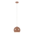 Markslöjd 108990 - Sospensione a cavo POP 1xGU10/7W/230V Ø 20 cm marrone