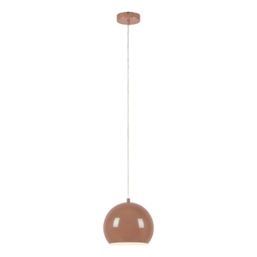 Markslöjd 108990 - Sospensione a cavo POP 1xGU10/7W/230V Ø 20 cm marrone