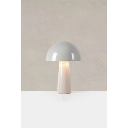 Markslöjd 108993 - Lampada da tavolo MANTAR 1xE14/40W/230V grigia