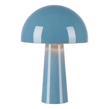 Markslöjd 108994 - Lampada da tavolo MANTAR 1xE14/40W/230V blu