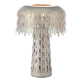 Markslöjd 109005 - Lampada da tavolo VERBERA 1xE14/40W/230V grigia