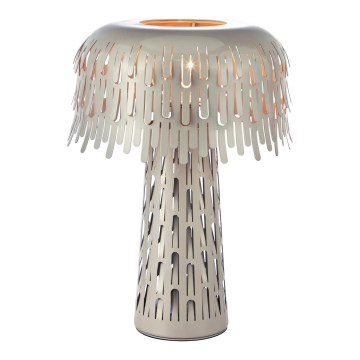 Markslöjd 109005 - Lampada da tavolo VERBERA 1xE14/40W/230V grigia